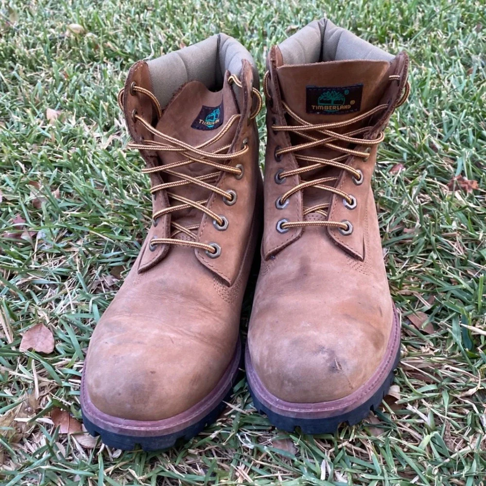 Timberland 6 Inch Premium Wheat Leather Primaloft Work Boots A18IQ Mens 11M